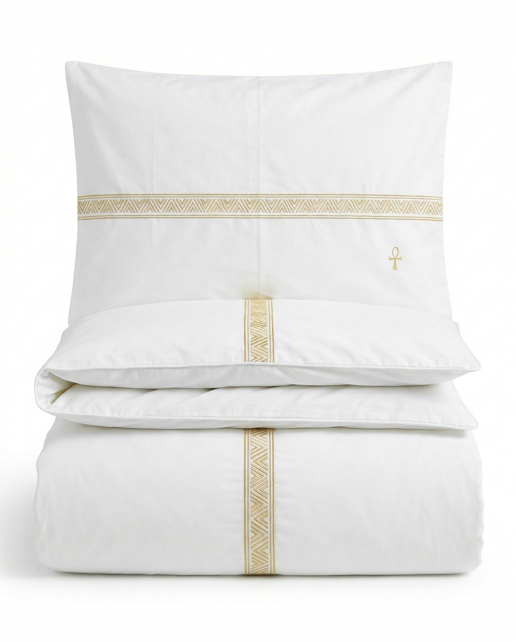 Premium Egyptian Cotton Duvet Cover — Double in White