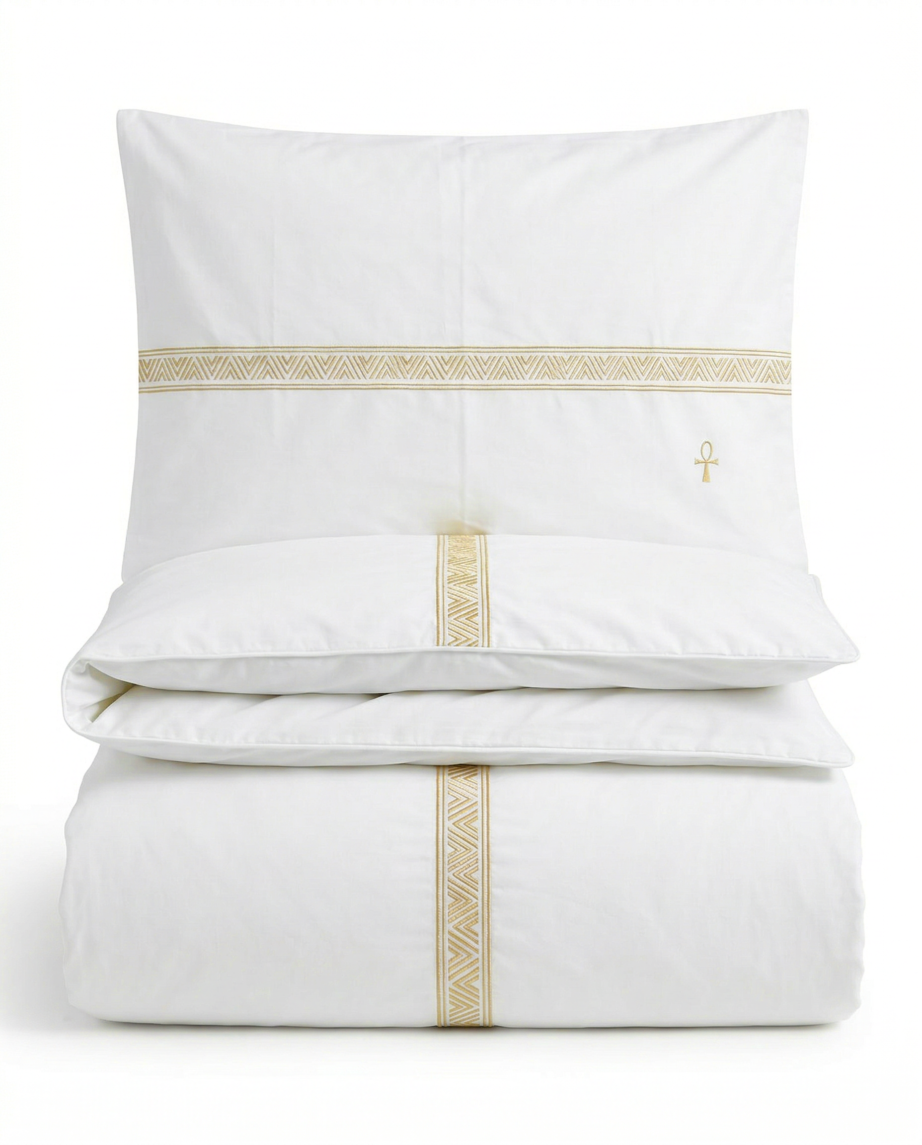 Premium Egyptian Cotton Duvet Cover — Double in White