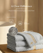 House of Alenza Egyptian cotton towel