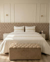Premium Egyptian Cotton Duvet Cover — King in White
